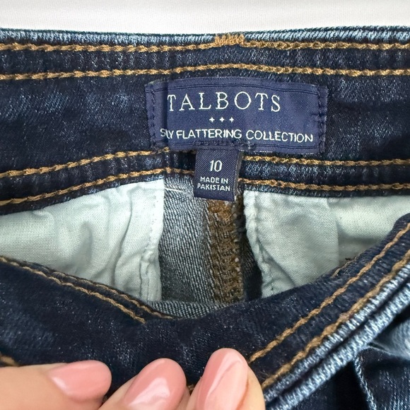 Talbots “Slimming Flattering Collection” Dark Wash Jeans – Size 10 - Picture 3 of 8